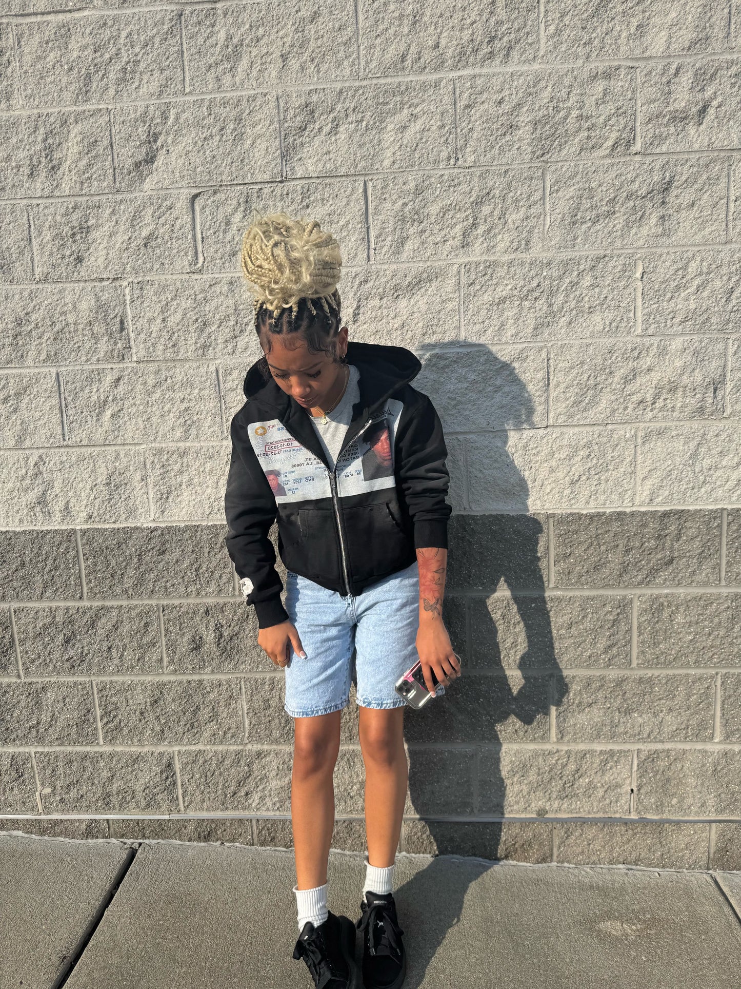 Youngboy Zip Up (Black)