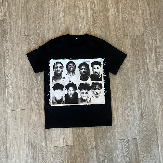 YoungBoy Mugshot Tee (Black)
